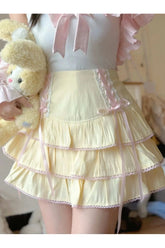 Mini-jupe de bal kawaii